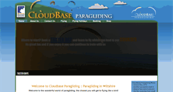 Desktop Screenshot of cloudbaseparagliding.com
